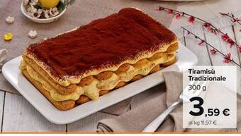 Carrefour Market Tiramisù tradizionale offerta