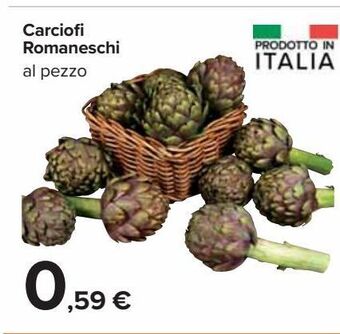 Carrefour Market Carciofi romaneschi offerta