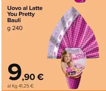 Carrefour Market Uovo al latte bauli offerta