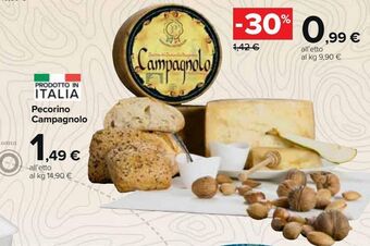 Carrefour Market Pecorino campagnolo offerta