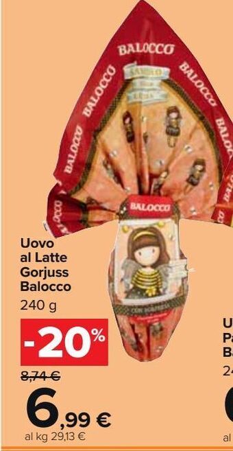 Carrefour Market Uovo balocco offerta