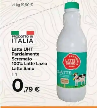 Carrefour Market Latte parzialmente scremato latte sano offerta