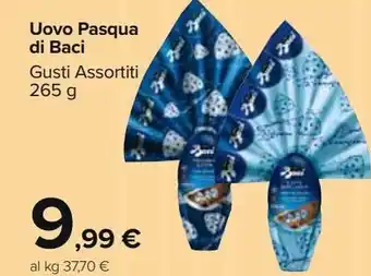 Carrefour Market Uovo pasqua di baci offerta