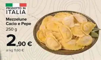 Carrefour Market Mezzeluna cacio e pepe offerta