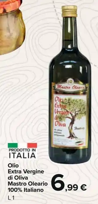 Carrefour Market Olio extra vergine di oliva maestro oleario offerta