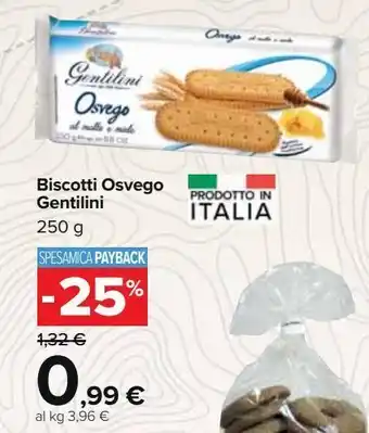 Biscotti osvego gentilini