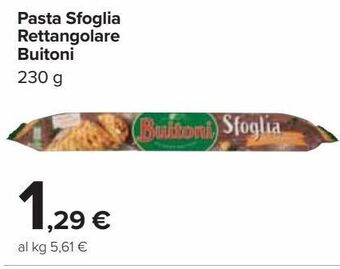 Carrefour Market Pasta sfoglia buitoni offerta