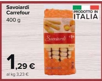 Carrefour Market Savoiardi carrefour offerta