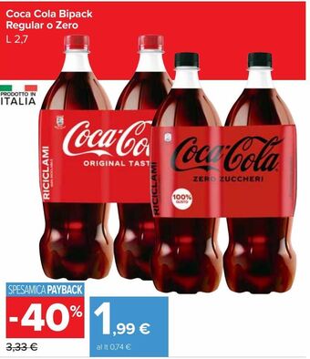 Carrefour Market Coca-cola bipack offerta