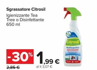 Sgrassatore citrosil