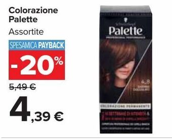 Carrefour Market Colorazione palette offerta