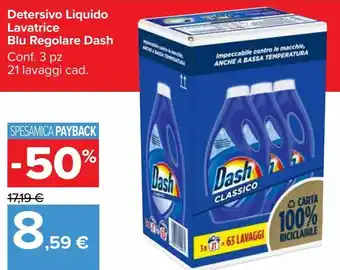 Carrefour Market Detersivo liquido dash offerta