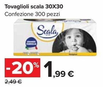 Carrefour Market Tovaglioli scala offerta