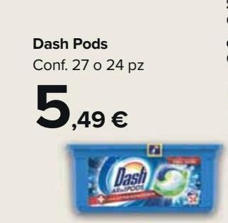 Carrefour Market Dash pods offerta