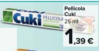 Carrefour Market Pellicola cuki offerta