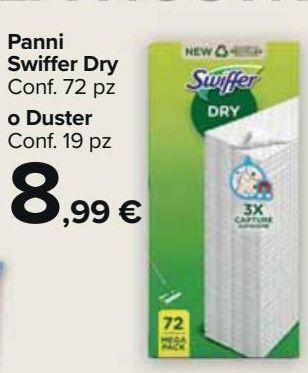 Carrefour Market Panni swiffer dry offerta