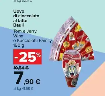 Carrefour Iper Uova di cioccolato bauli offerta