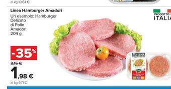 Linea hamburger amadori