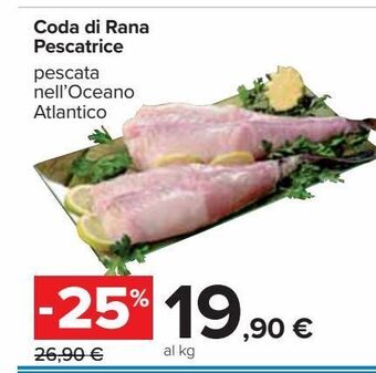Carrefour Iper Coda di rana pescatrice offerta