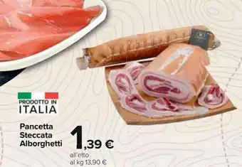Pancetta steccata alborghetti
