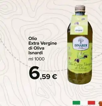 Carrefour Iper Olio extra vergine di oliva isnardi offerta