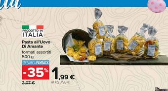 Carrefour Iper Pasta all uovo di amante offerta