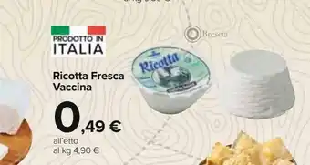 Carrefour Iper Ricotta fresca vacca offerta