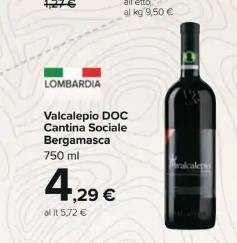 Valcalepio dop cantina sociale bergamasca