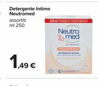 Carrefour Iper Detergente intimo neutromed offerta