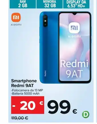 Smartphone redmi 9 at