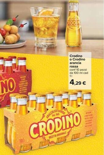 Crodino o crodino arancia rossa