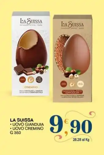 La suissa uovo gianduia, uovo cremino g 350