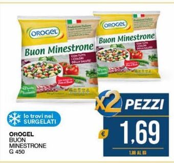 SeBón Supermercati Orogel buon minestrone g 450 offerta