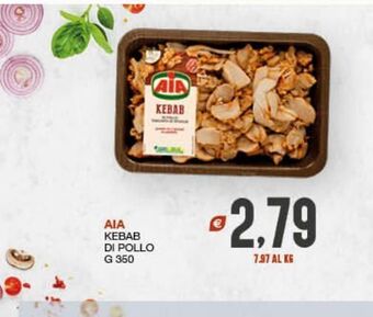 SeBón Supermercati Kebab di pollo aia g 350 offerta