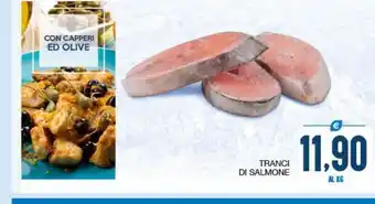 SeBón Supermercati Tranci di salmone al kg offerta