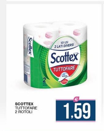 SeBón Supermercati Scottex tuttofare 2 rotoli offerta