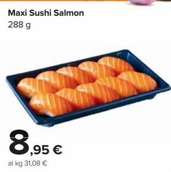 Carrefour Market Maxi sushi salmon offerta