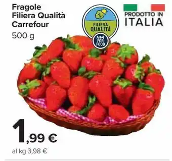 Carrefour Market Fragole carrefour offerta