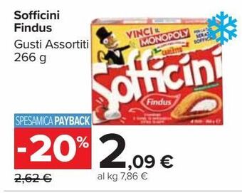 Carrefour Market Sofficini findus offerta