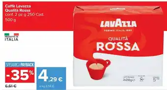 Carrefour Market Caffè lavazza offerta