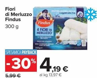 Carrefour Market Fiori di merluzzo findus offerta