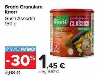 Carrefour Market Brodo granulare knorr offerta