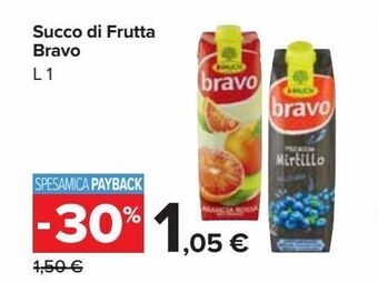 Carrefour Market Succhi di frutta bravo offerta