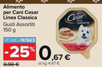 Alimento per cani cesar