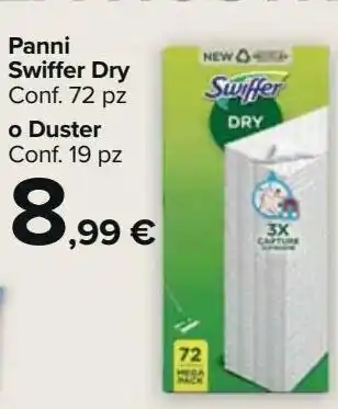Carrefour Market Panni swiffer dry offerta