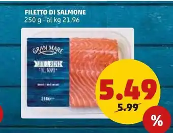 PENNY Filetti di salmone 250 g offerta
