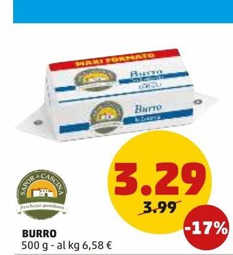 PENNY Burro 500 g offerta