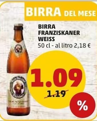 Birra franziskaner weiss 50 cl
