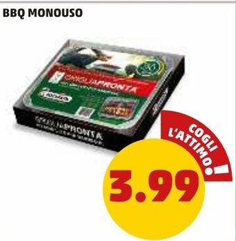 PENNY Bbq monouso offerta