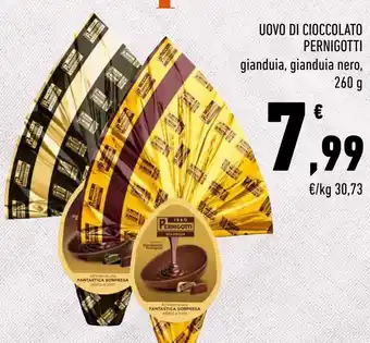 Conad Superstore Uova di cioccolato pernigotti gianduia, gianduia nero offerta